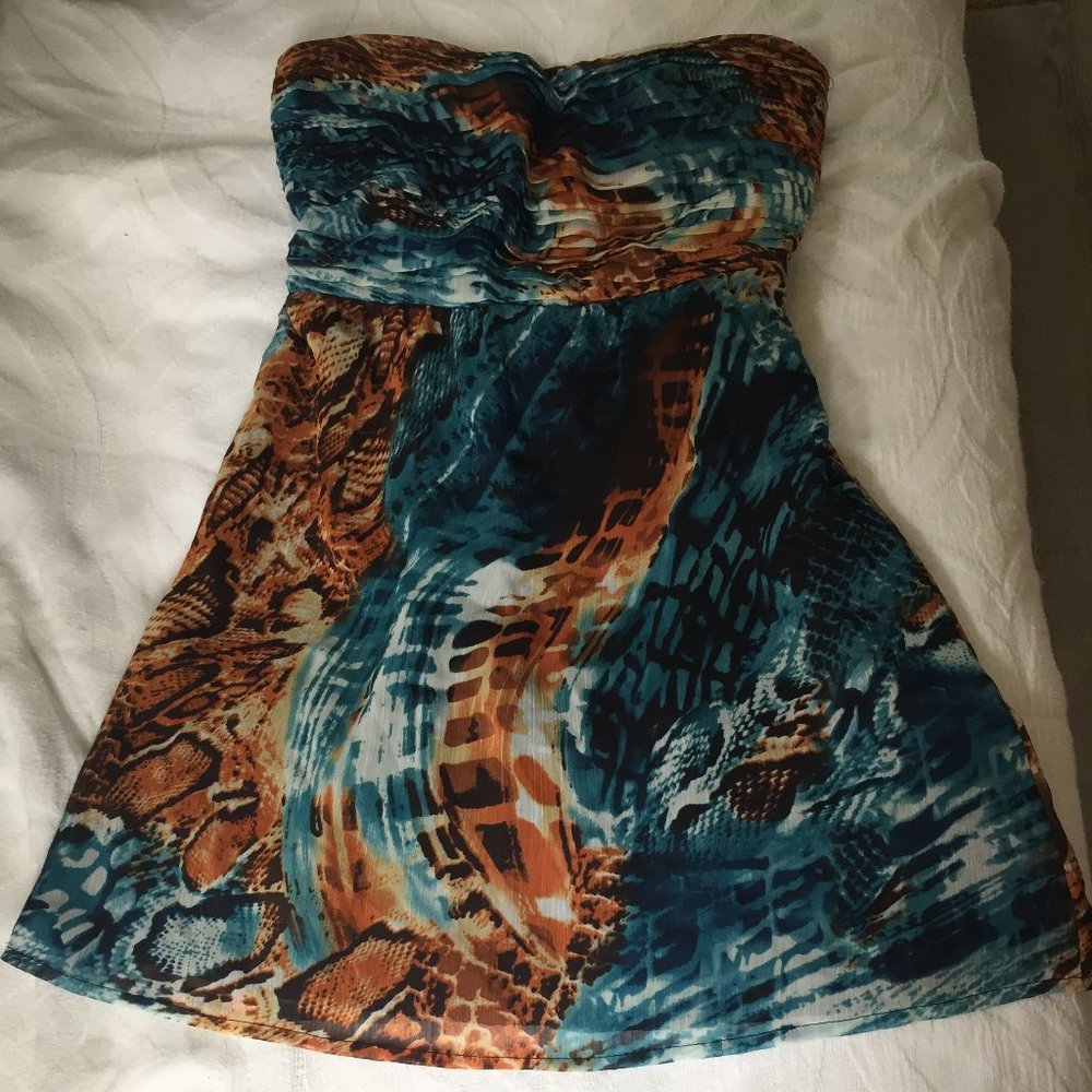 #130 Charlotte Russe strapless dress